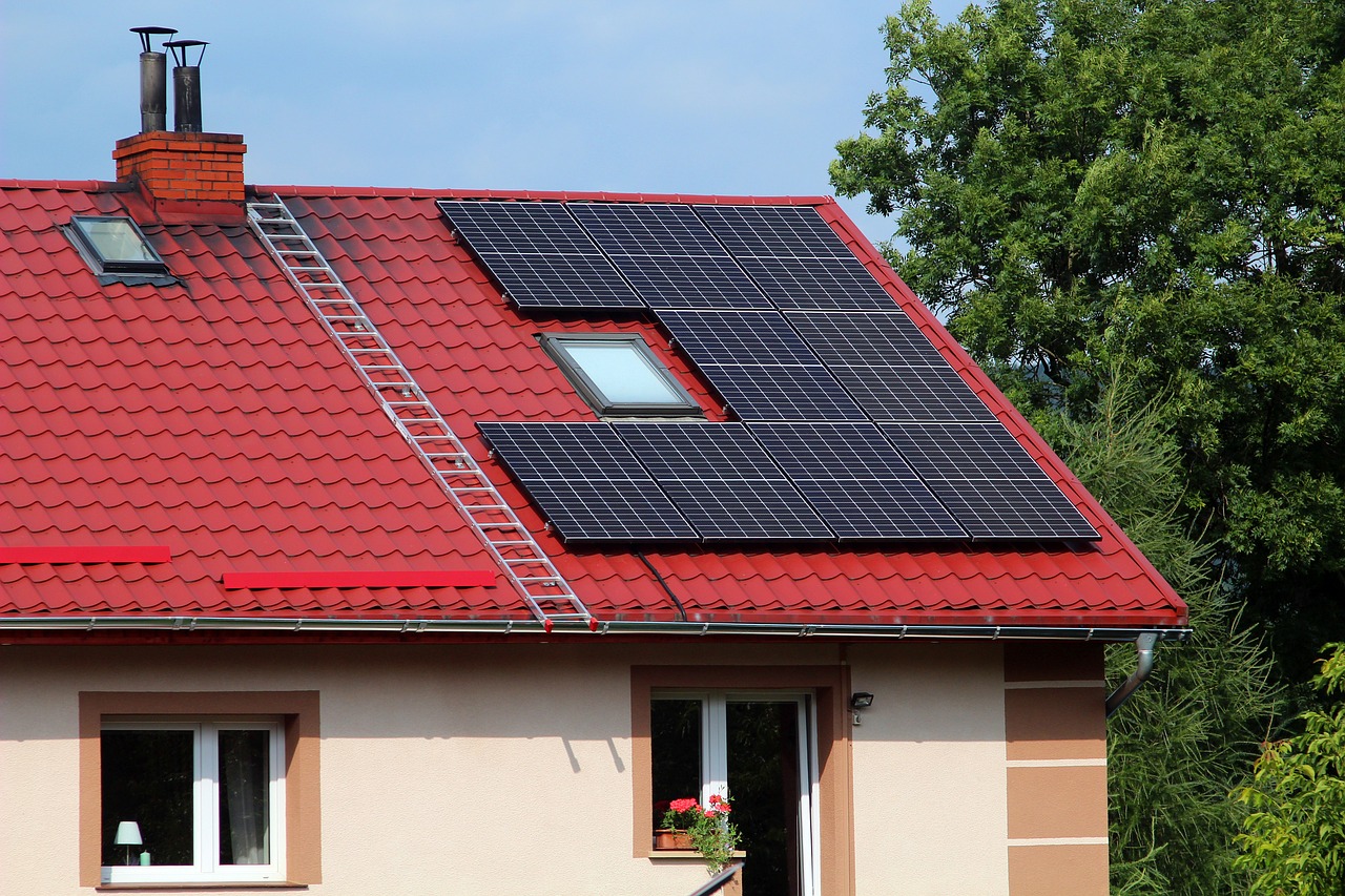 Installation de panneaux photovoltaïques