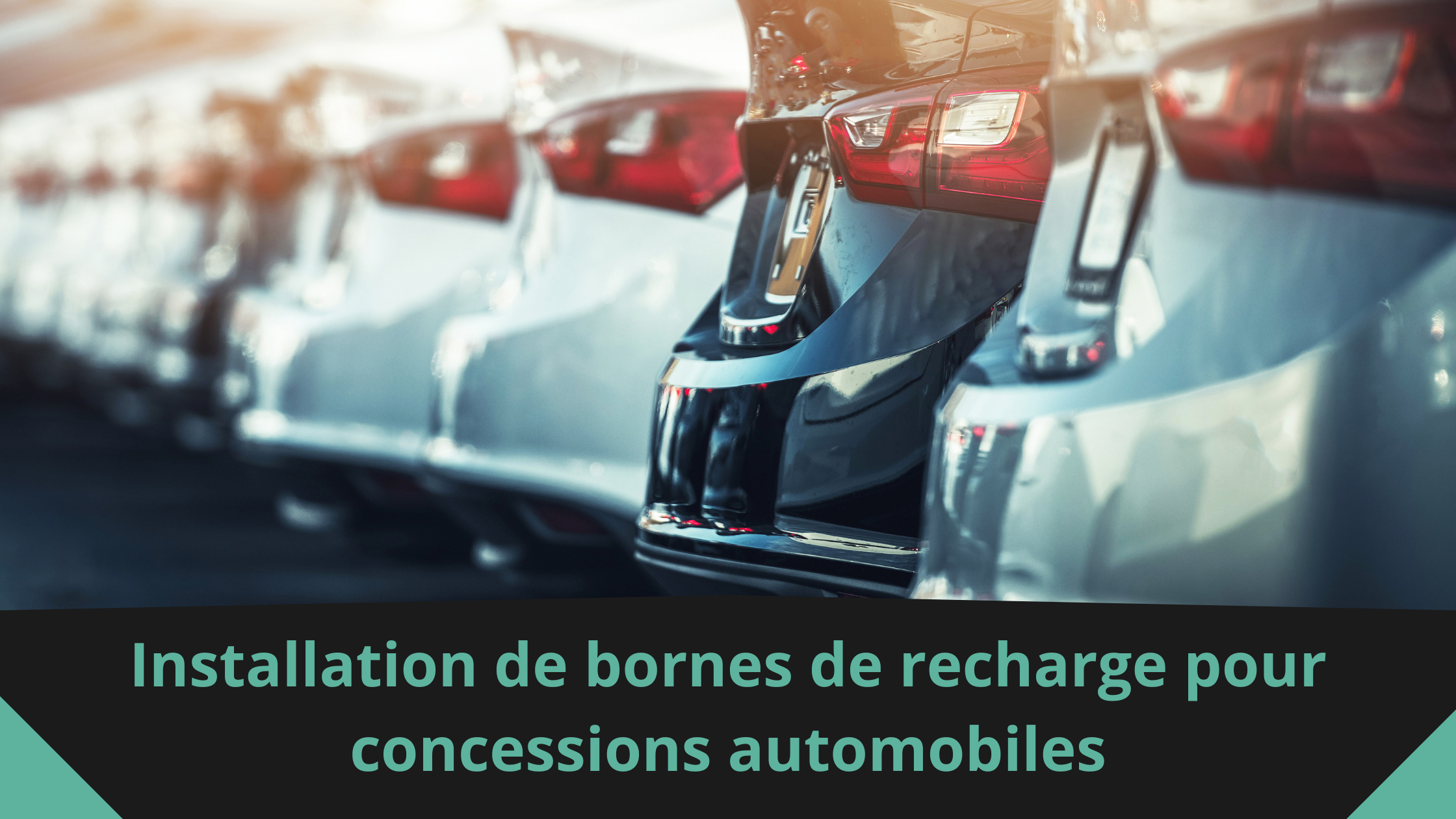 Installation de bornes de recharge pour concessions automobiles