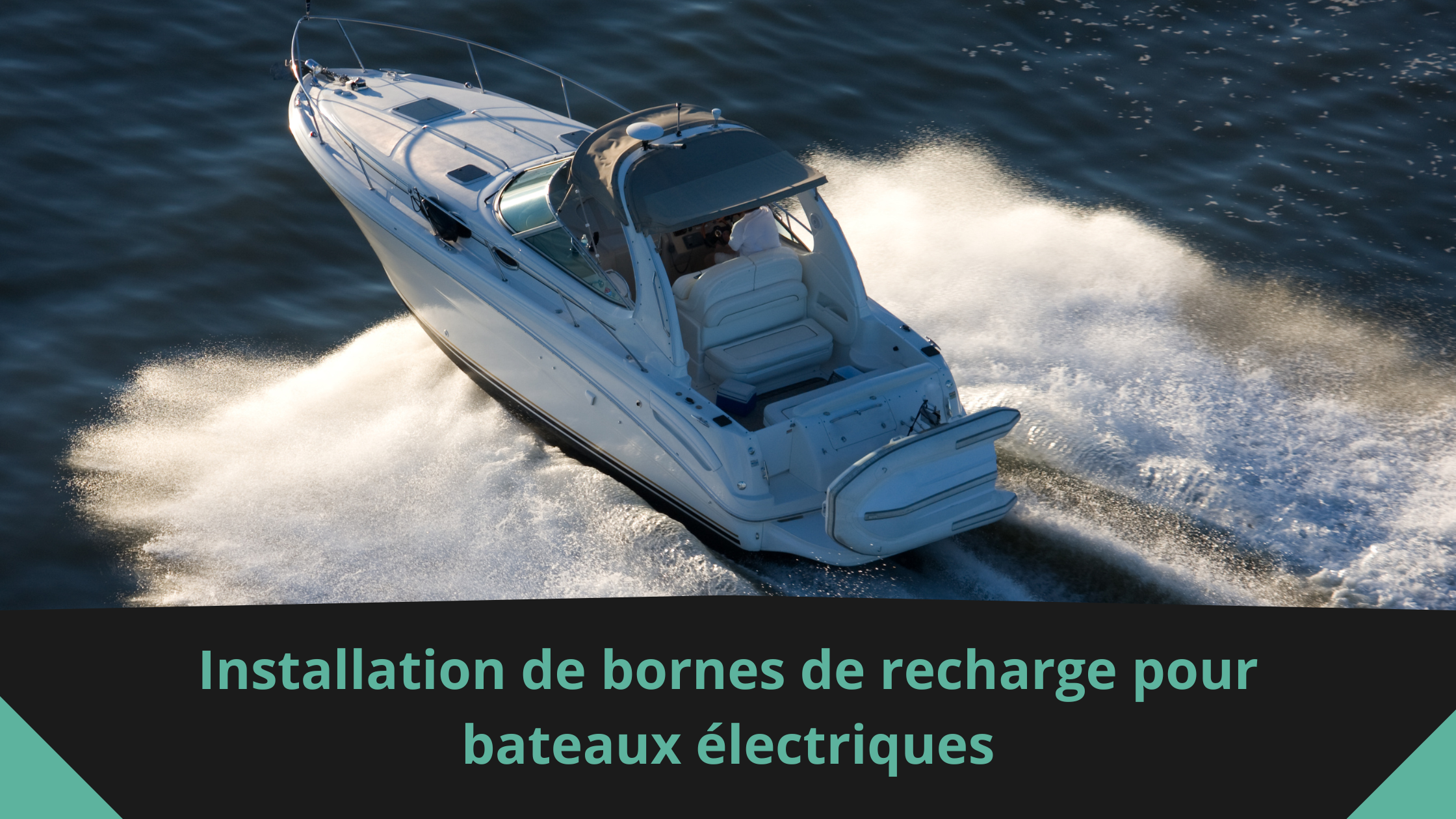 Installation de bornes de recharge pour bateaux électriques
