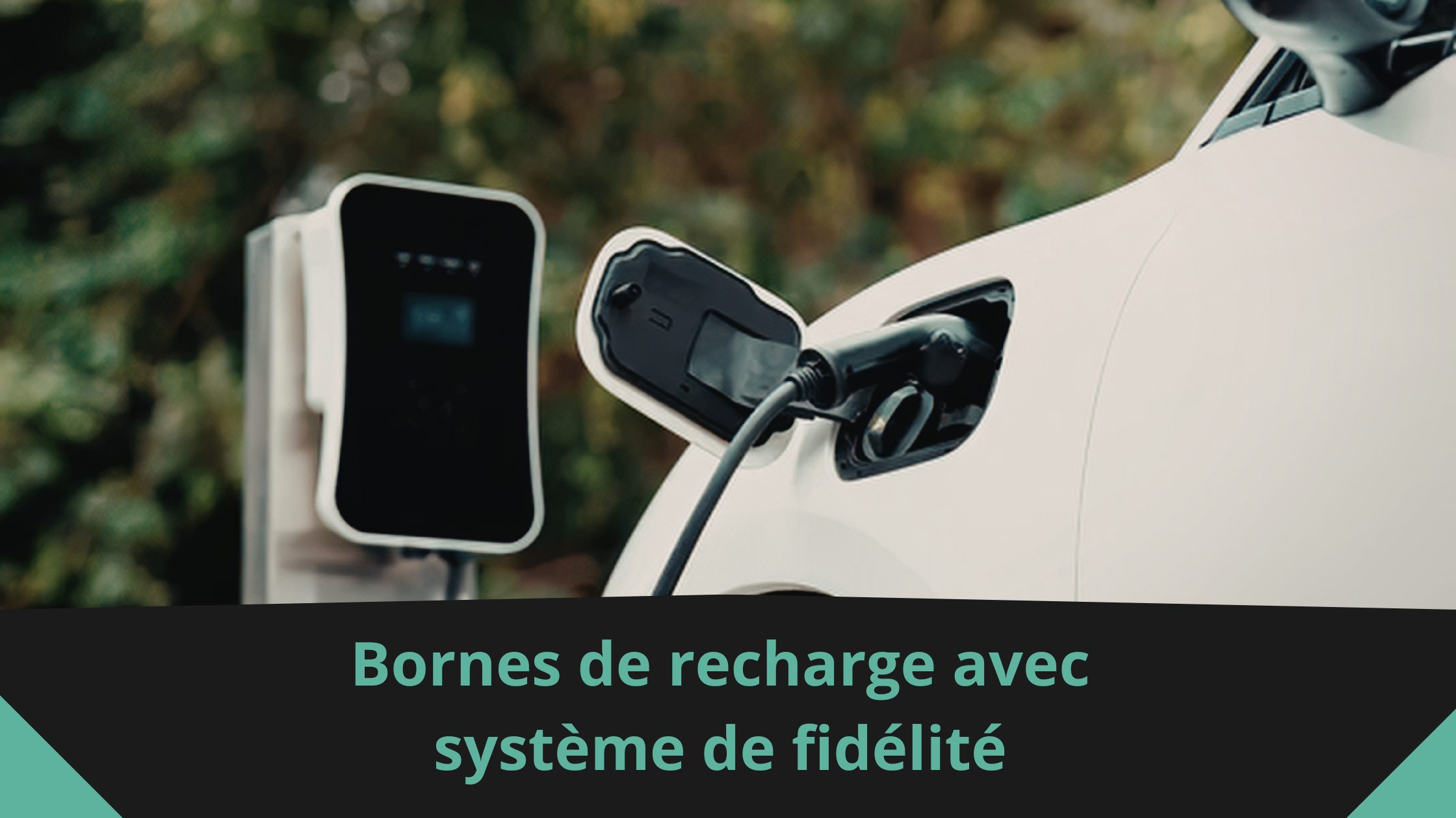 Bornes de recharge avec système de fidélité