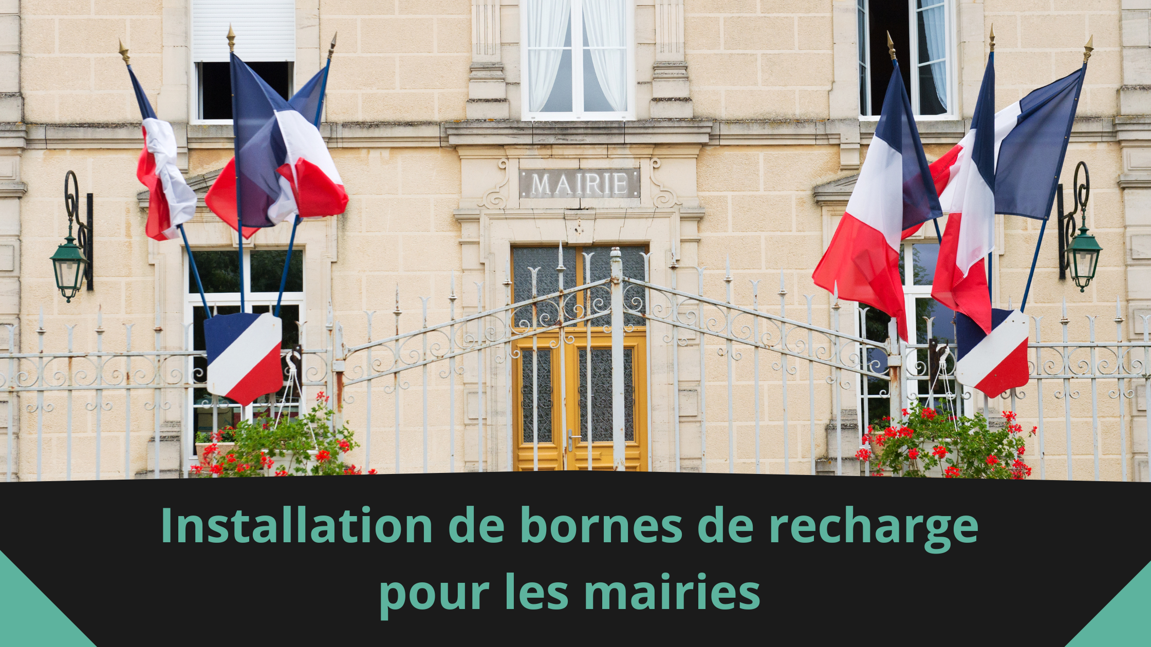 Installation de bornes de recharge pour les mairies